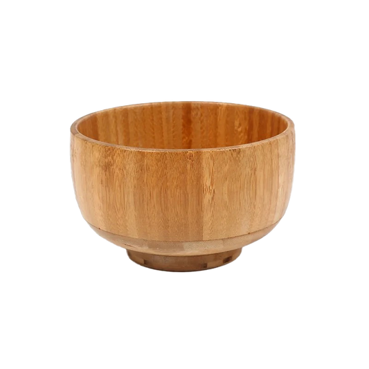 Wooden Bowl with Spoon